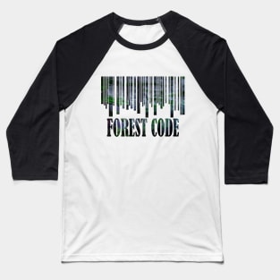 Graphic Forest code Design Baseball T-Shirt